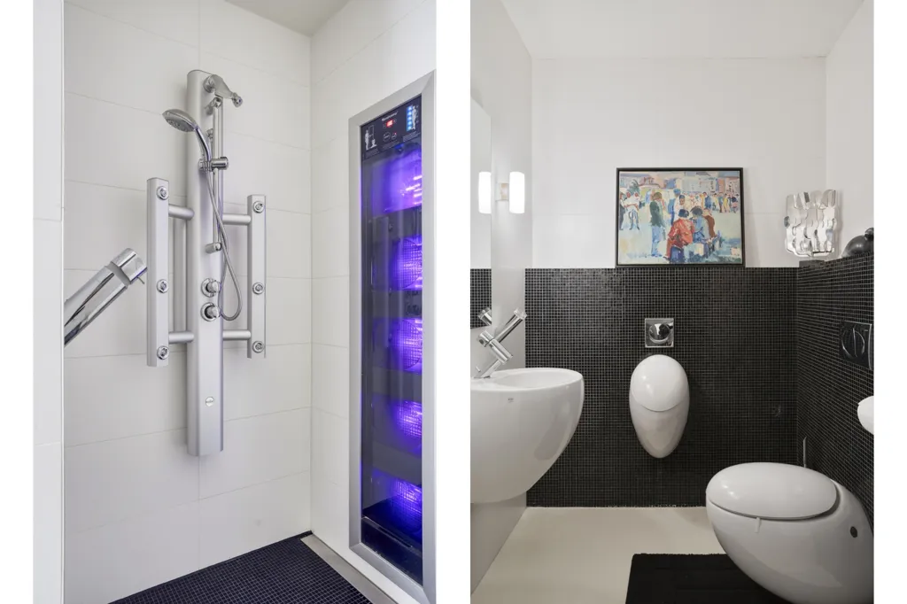 Salles de bain - Dual Living Villa with Spa in Borne