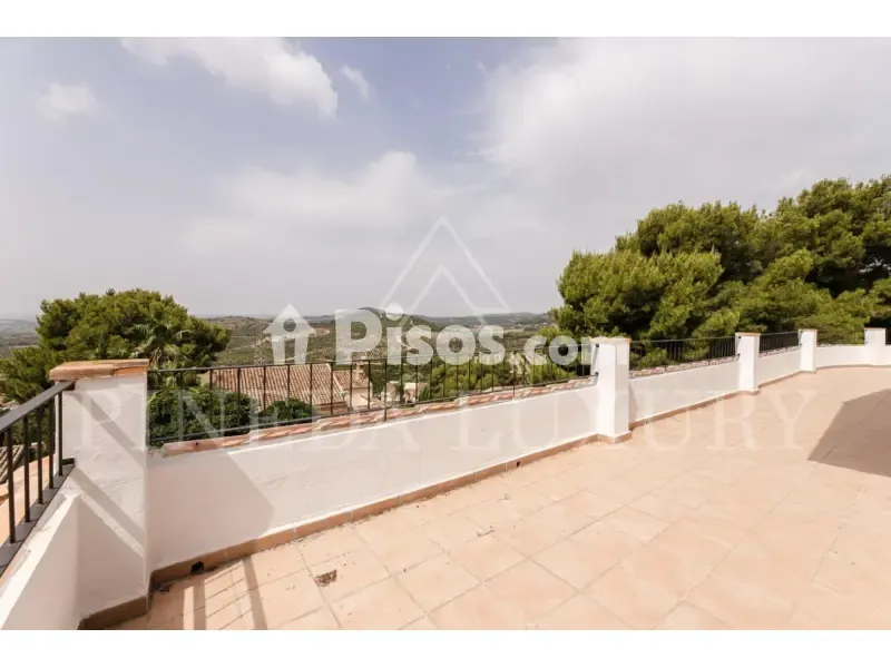 Terrasse - Luxury Chalet with Sea Views in Los Monasterios