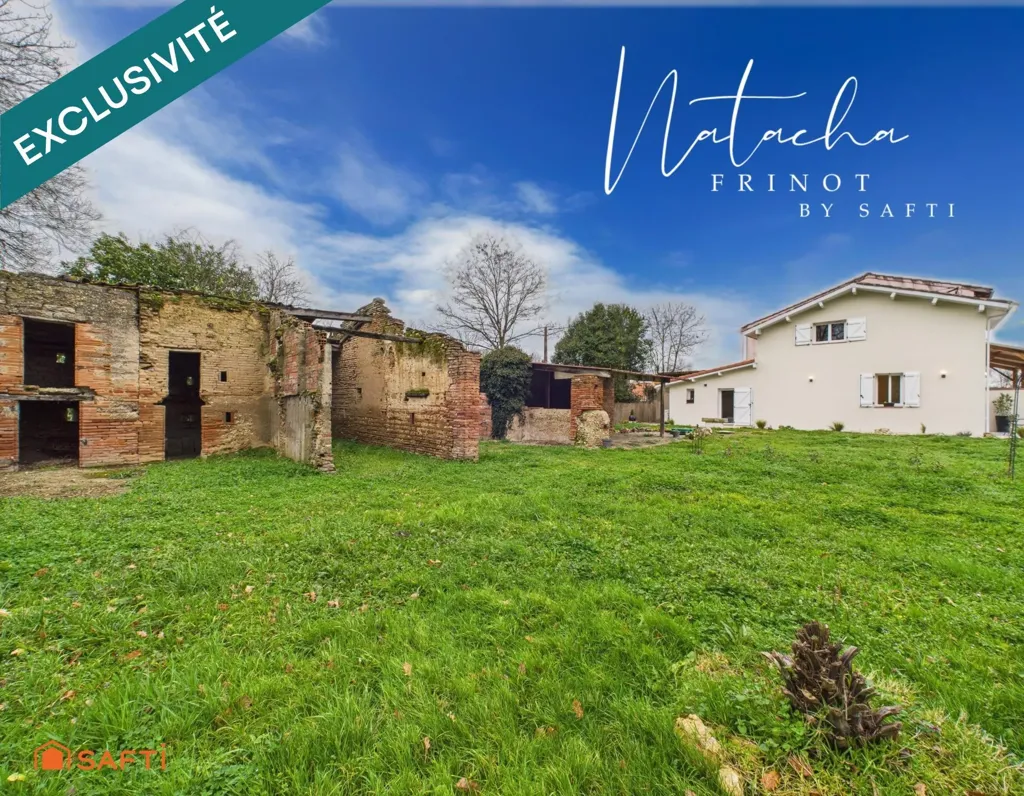 Maison Rénovée avec Terrain de 2 000 m²