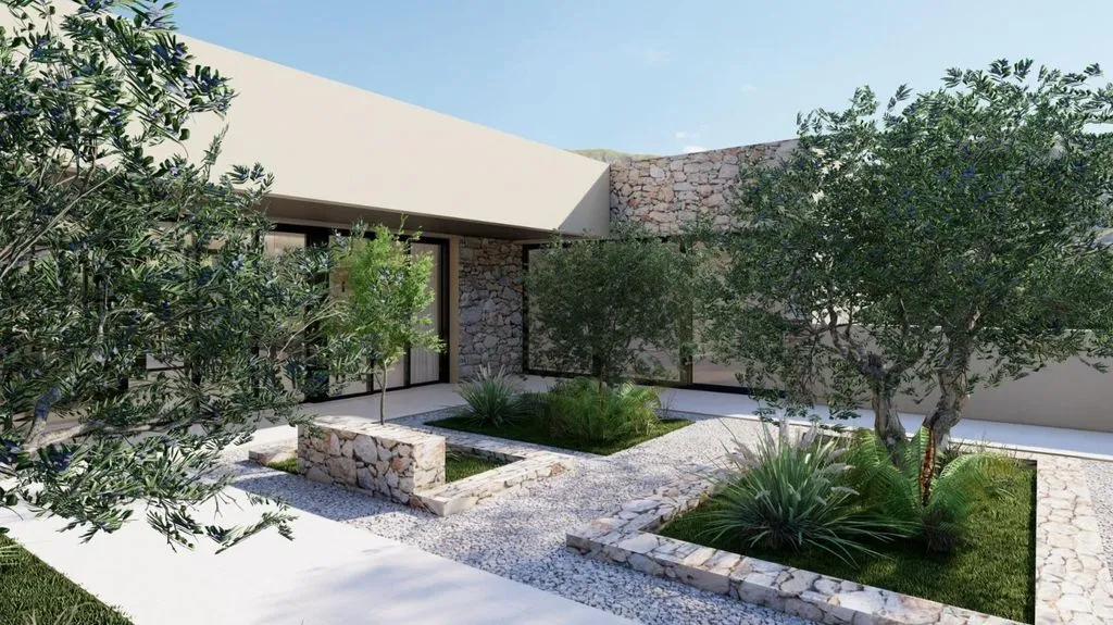 Jardin - New Luxury Villa with Vineyard in Yecla