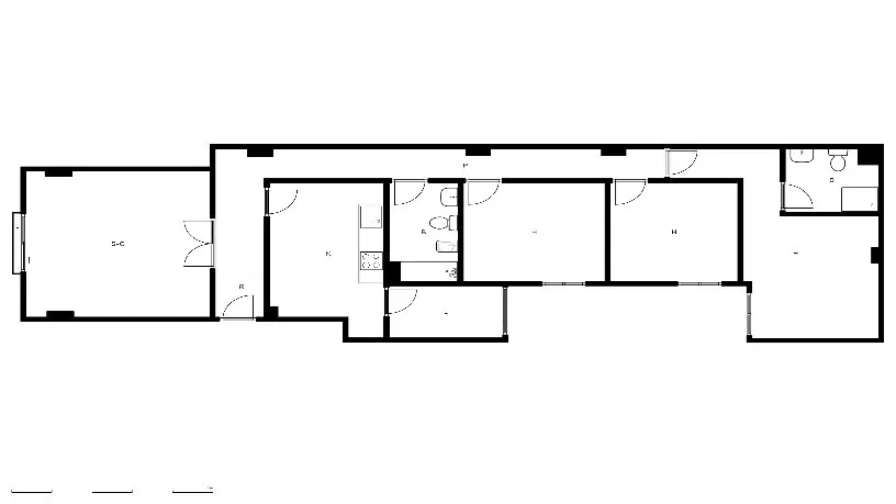 Plan - Apartment with Tour in Mancha Real Centre