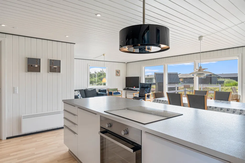 Cucina - Modernised Summerhouse with Sea View in Klegod