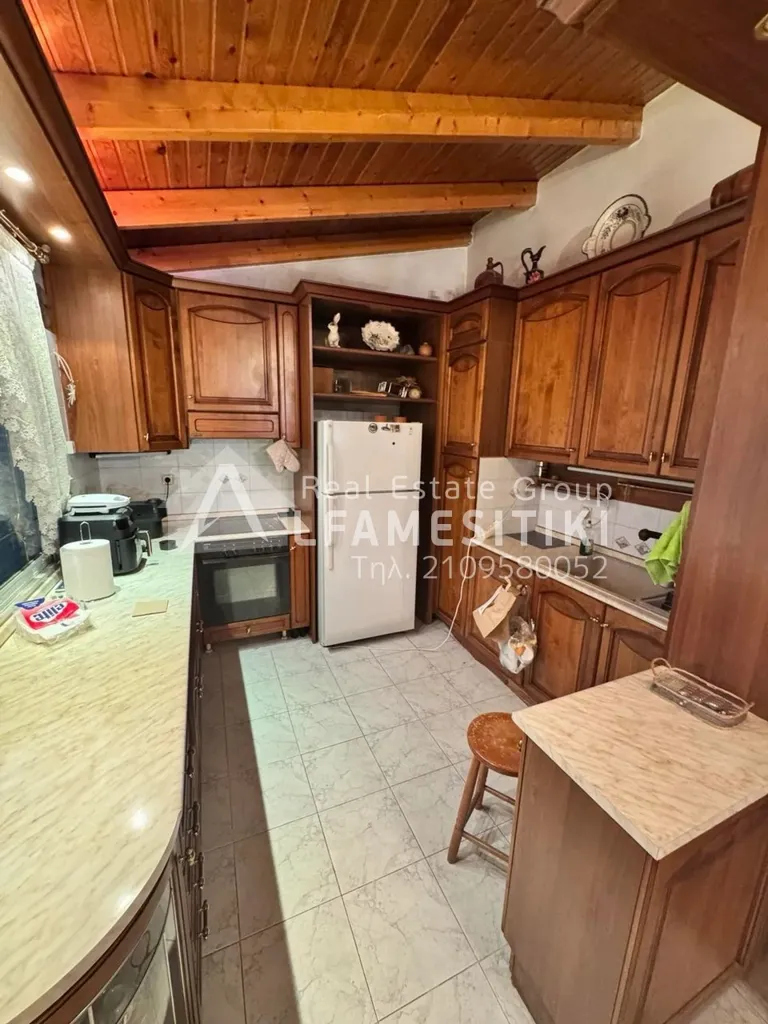 Kitchen - Apartment with Large Balcony in Peristeri