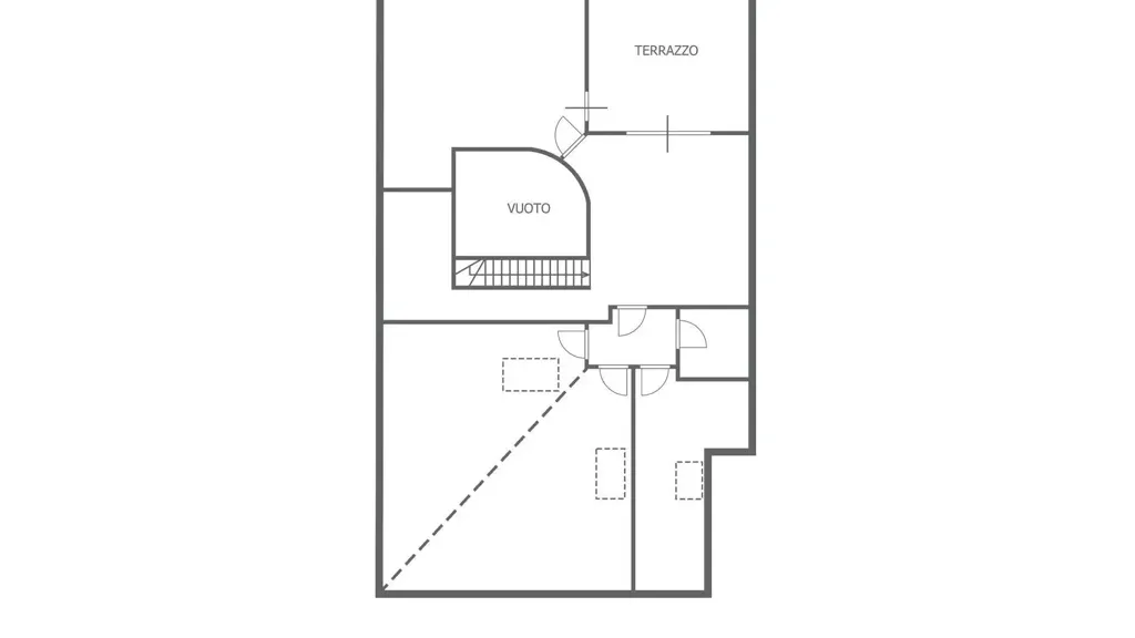 Plan - Attico with Sea View in Pesaro