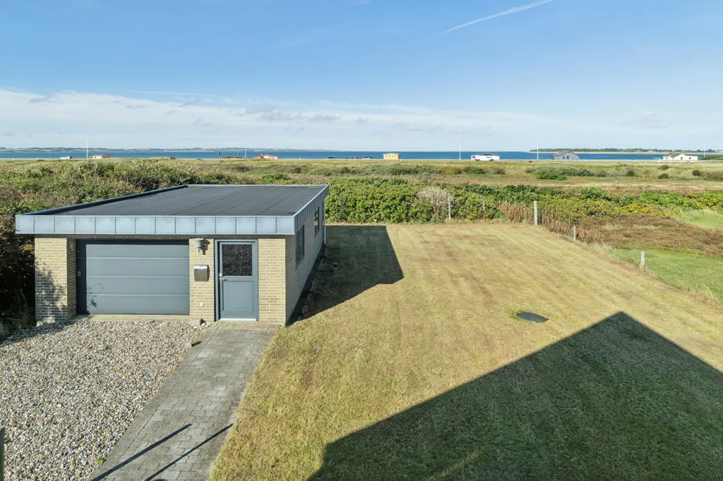 Vue aérienne - Modern Villa with Water Views in Oddesund