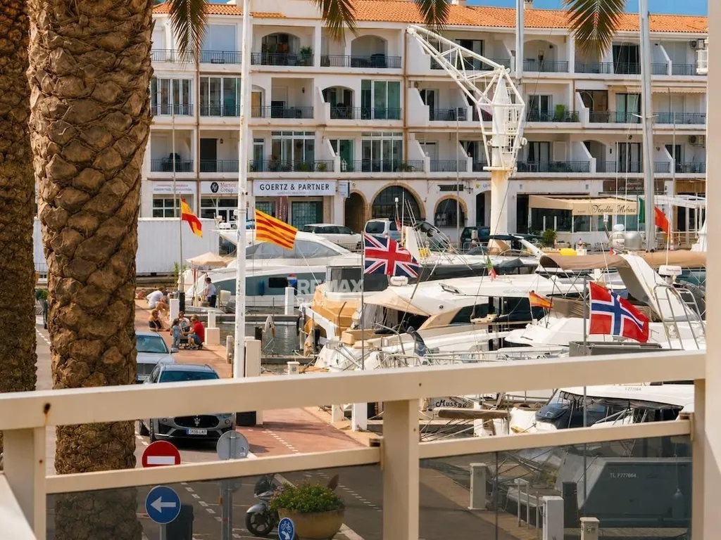 Balcon - Apartment with Terrace in Empuriabrava
