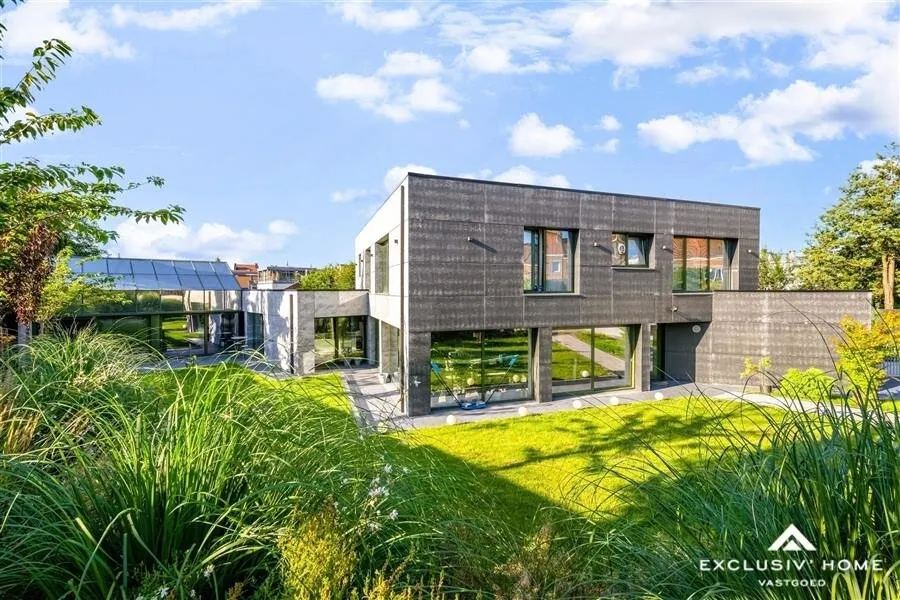 Extérieur - Villa Moderne avec Spa à Bruxelles Ouest