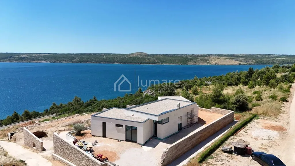 Vue aérienne - Villa with Sea View near Zadar