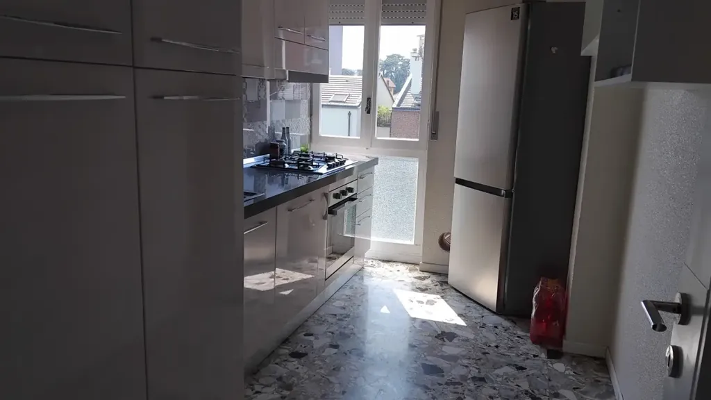 Köök - Two-Bedroom Apartment with Balcony in Monza