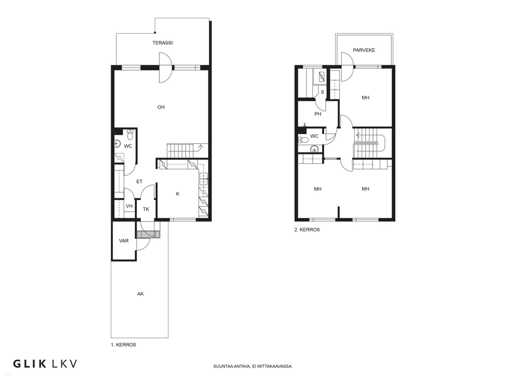 Plano - Apartment with Lake View in Tohloppi, Tampere