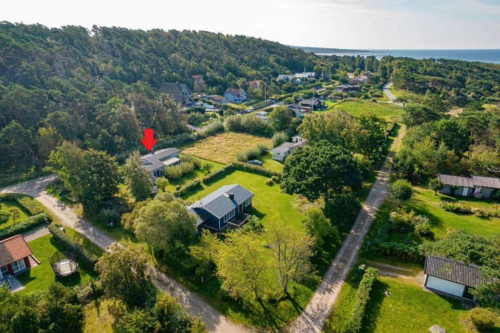 Vue aérienne - Plot for New Build in Falkenberg
