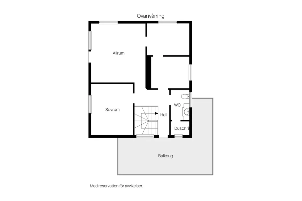 Planimetria - Funkis Villa with Garden in Borås
