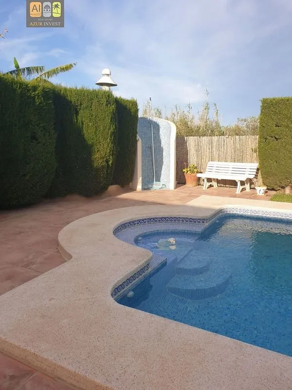 Piscine - Chalet with Sea Views and Pool in Planet