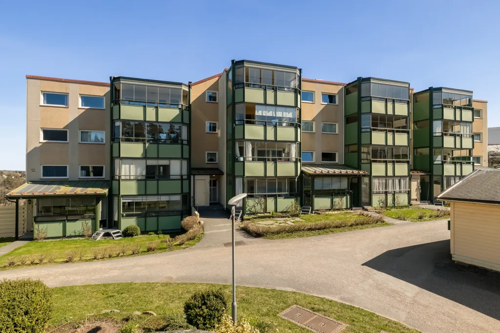 Vue aérienne - Spacious Apartment with West-Facing Balcony in Haukerød