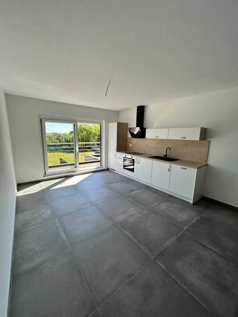 Cuisine - Appartement neuf avec terrasse à Châtelineau