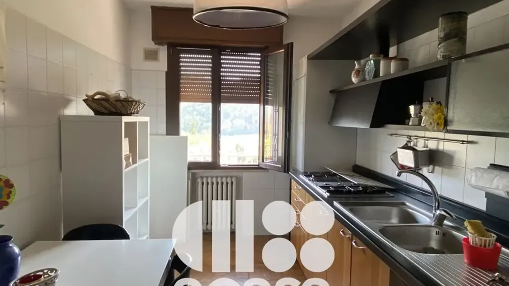 Cuisine - Apartment with Balcony in Central Mercato Saraceno