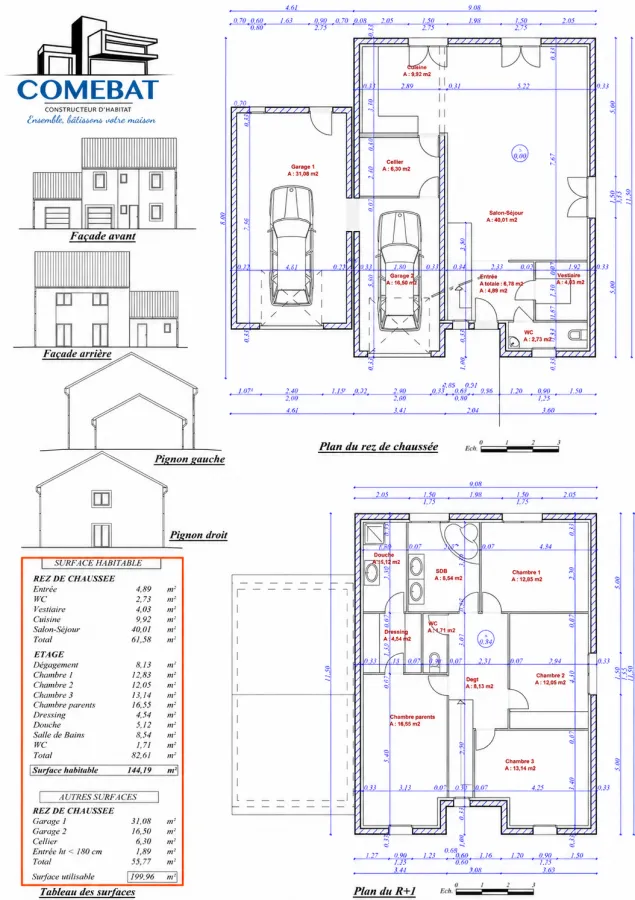 Plan - Terrain Constructible à Vitry-sur-Orne
