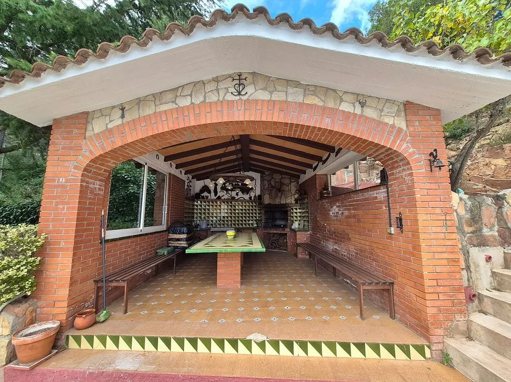 Terrass - Chalet with Pool and Terrace in Cervelló