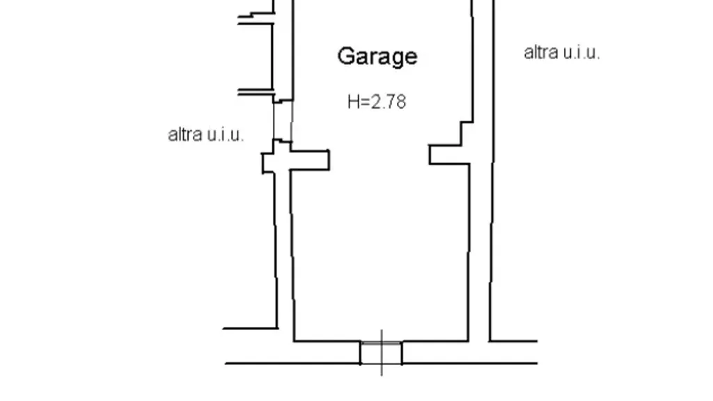 Plaan - Split House with Garden in Poggibonsi