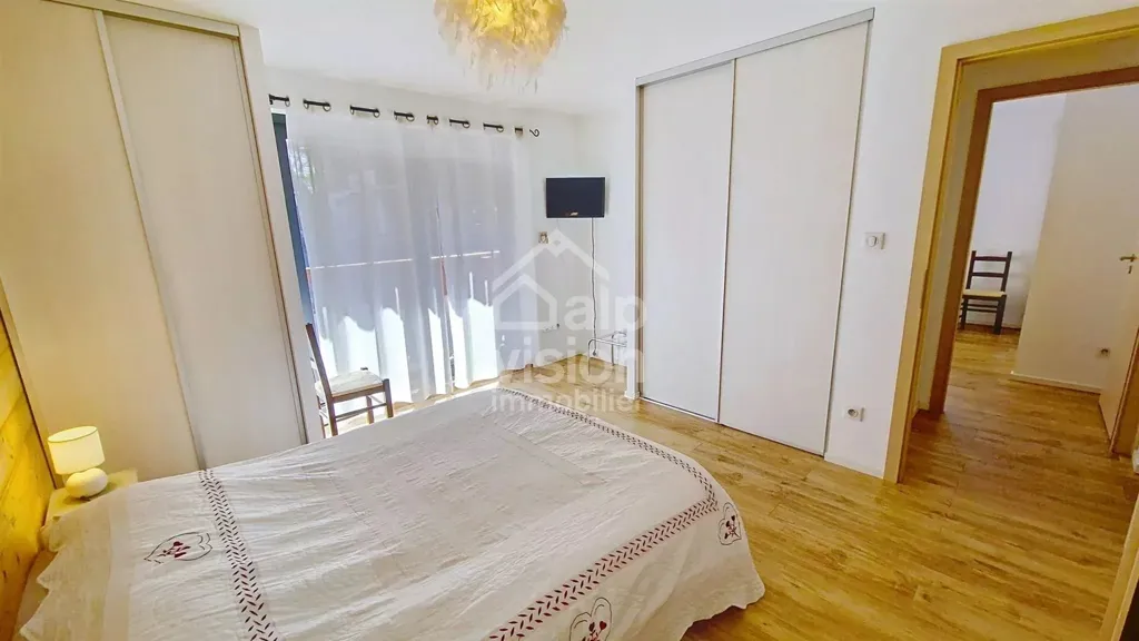 Chambres - Appartement Neuf avec Balcon et Vue Montagne à Châtel