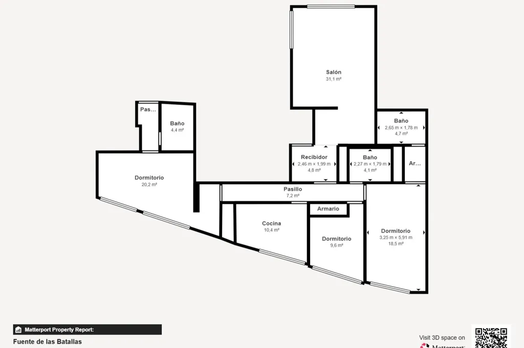 Plan - Luxury Apartment with Zaida Building in Granada