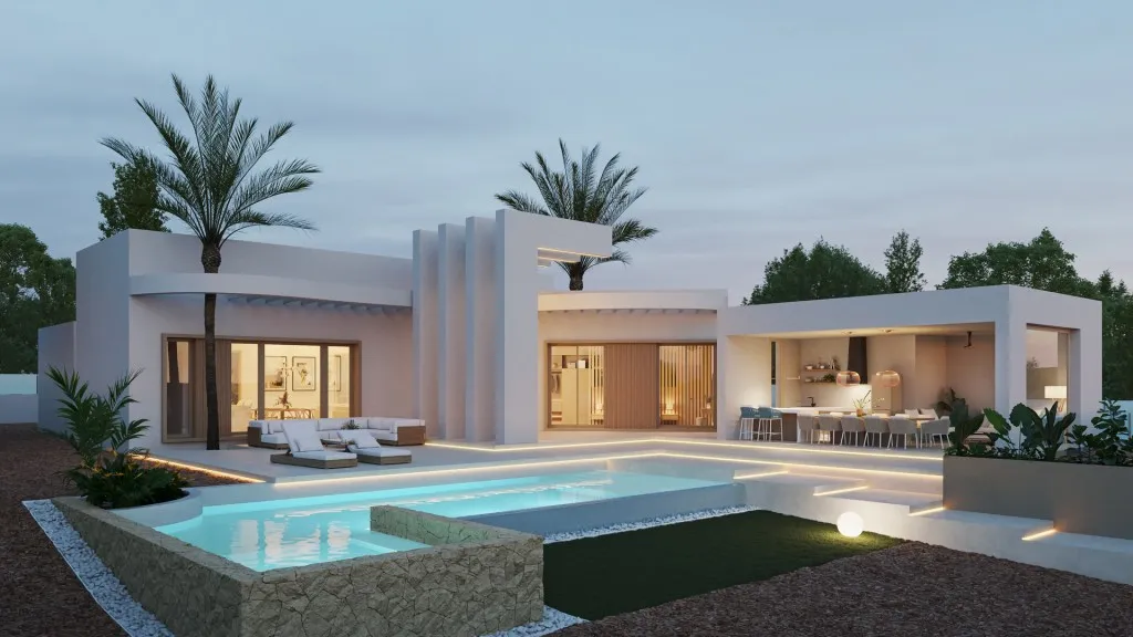 Bassein - Modern Villas with Private Pools in Algorfa