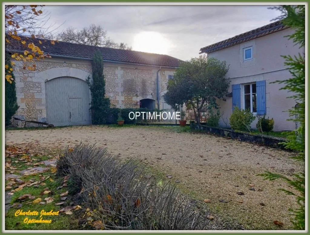 Garden - Character Property with Guest House near Aubeterre