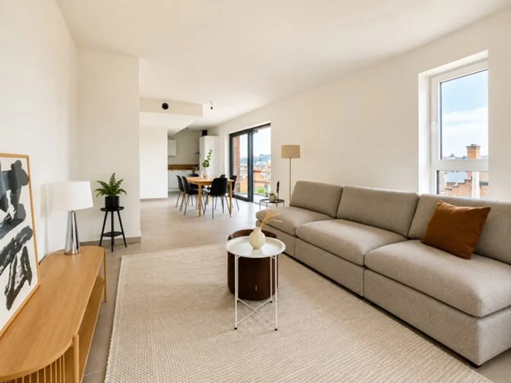 Soggiorno - New Apartment with Terrace in Namur