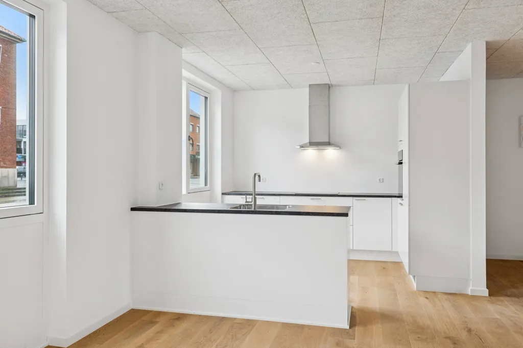 Köök - Apartment with Balcony in Taastrup