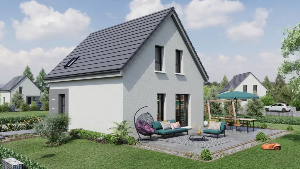 Contemporary House with Valley View in Fellering
