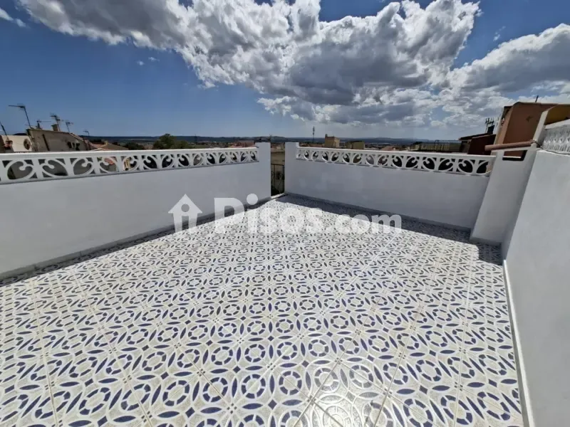 Terrace - Terraced House with Pool in La Marina