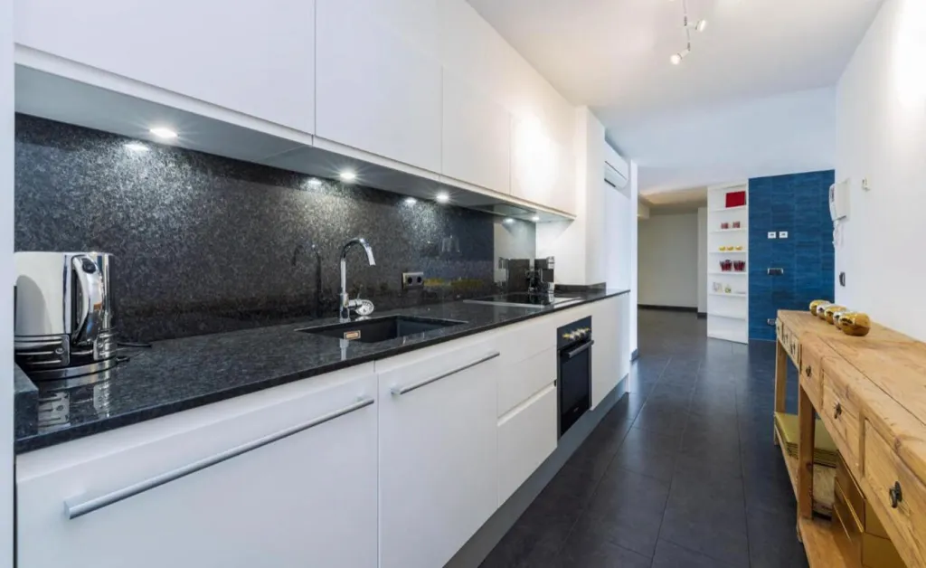 Kitchen - Refurbished Flat with Terrace in Son Armadams, Palma