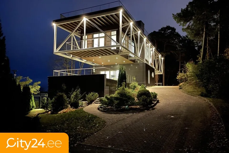 Exterior - Architectural Gem by the Lake in Latvia