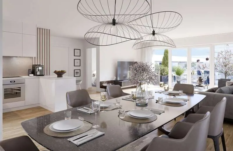 Söögituba - Modern Apartment with Balcony in Graz