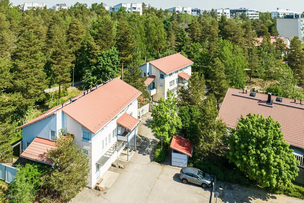 Aerial - Five-Bedroom Apartment with Sauna in Vuosaari