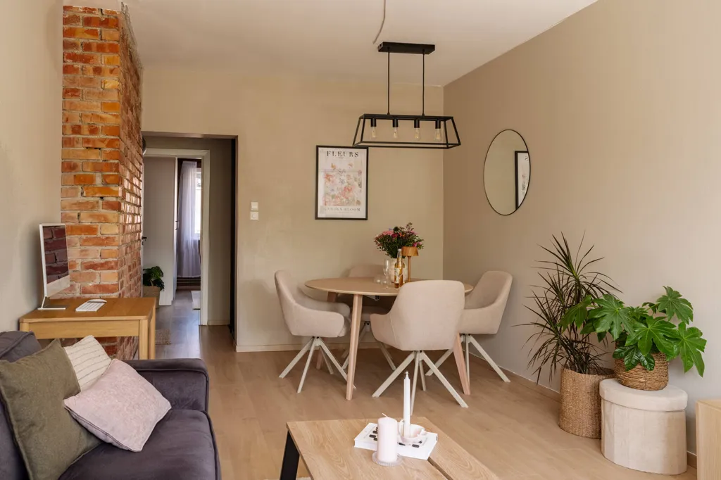Séjour - Appartement 2 pièces à Oslo