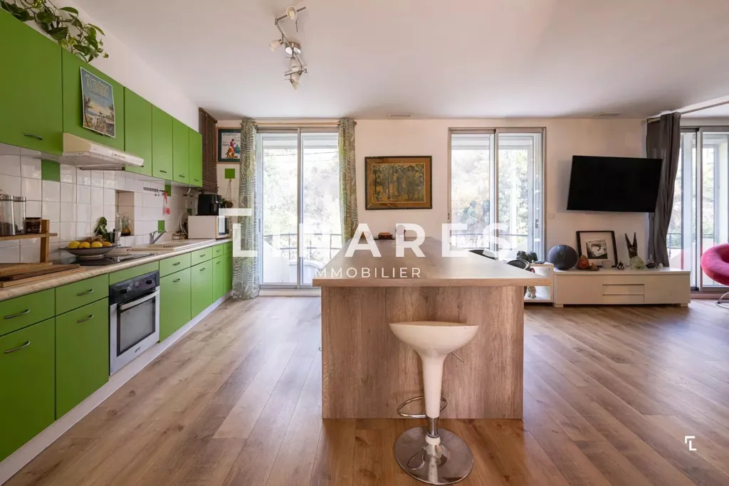 Köök - Two Apartments with Garden in Marseille