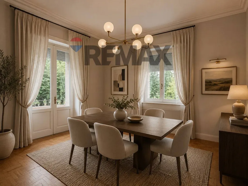 Salle à manger - Spacious Apartment with Balconies in Brescia