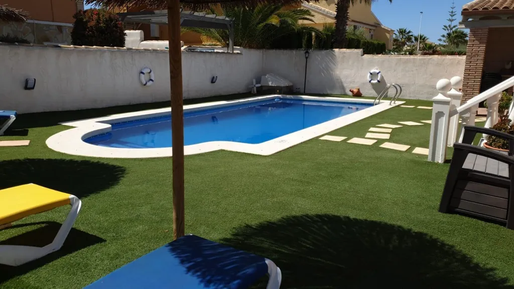 Piscine - Villa with Pool and Jacuzzi in Camposol, Mazarrón