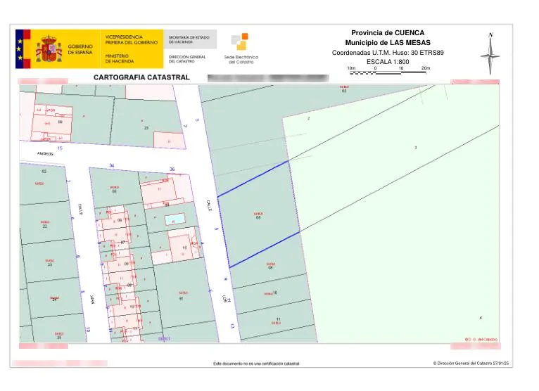 Land Parcel in Mesas, Cuenca