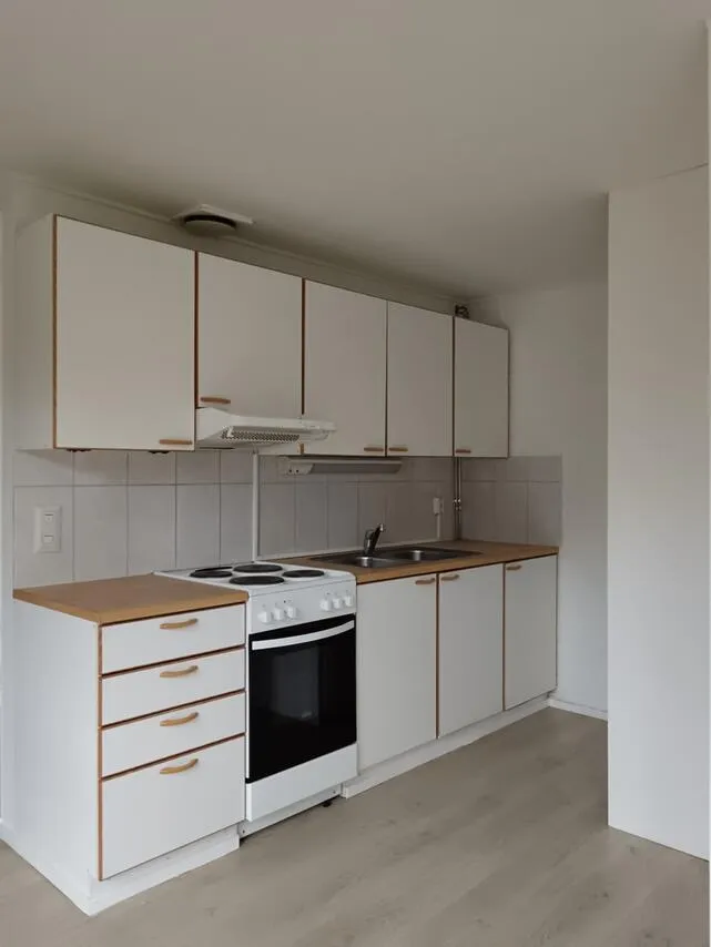 Köök - Studio Flat with Patio in Kauniainen