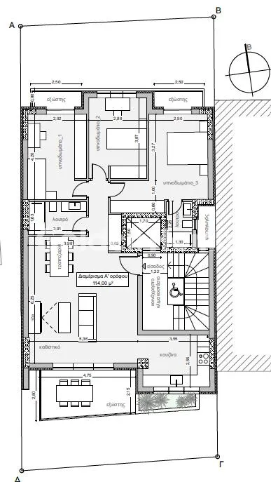 Appartement 3 pièces à GR