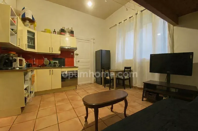 Köök - 2-Bedroom Apartment with Balcony in Sète