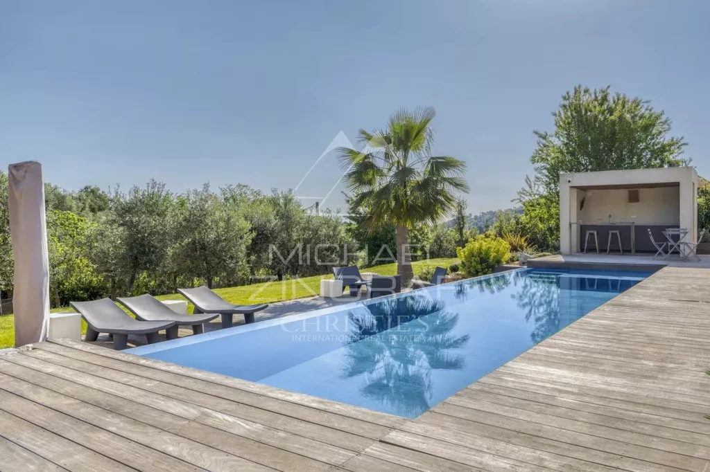 Bassein - Contemporary Villa with Pool near Valbonne