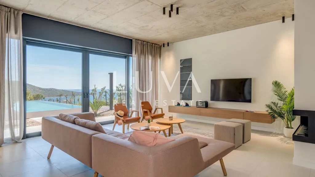 Soggiorno - Luxury Villa with Sea View in Primošten