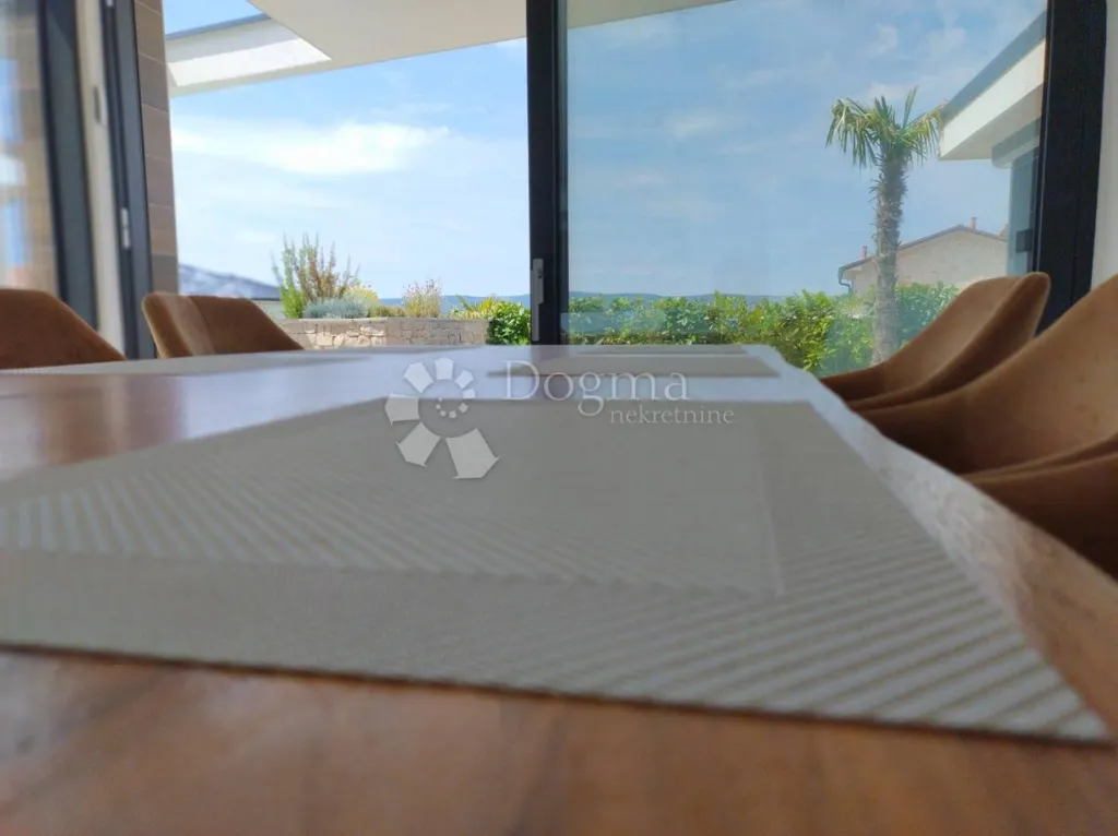 Sala da pranzo - Modern Villa with Infinity Pool in Krk Centre