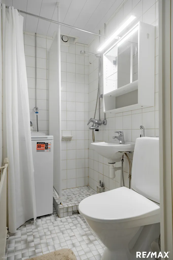 Salles de bain - Compact Apartment with City Views in Turku Centre