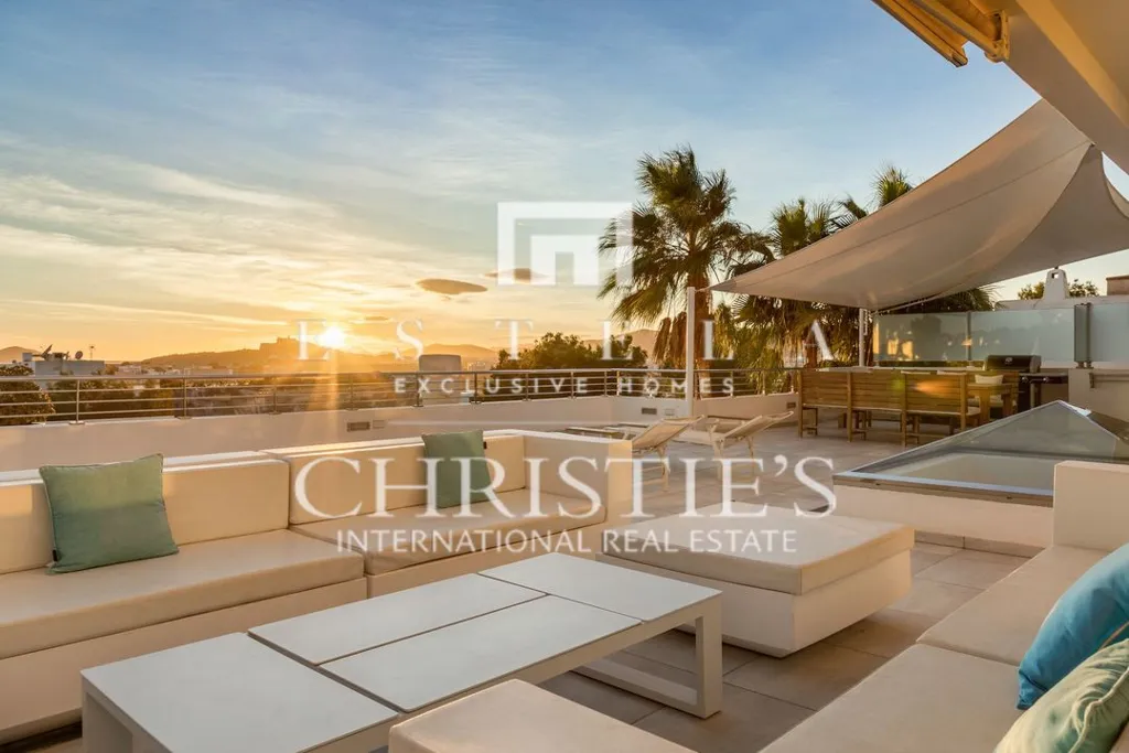 Terrasse - Modern Villa with Sea View in Santa Eulalia