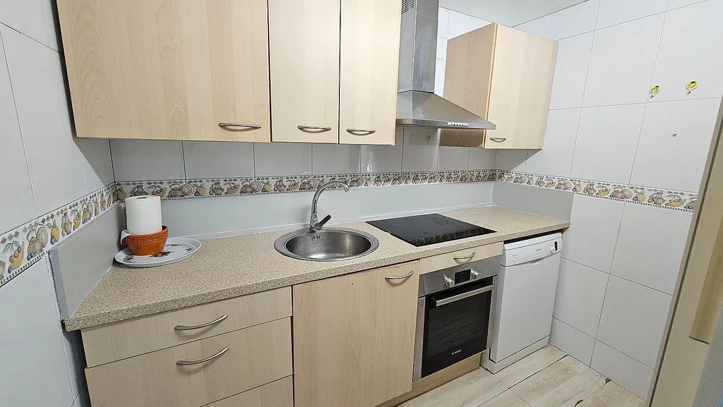Köök - Flat with South-West View in Nou Eixample Sud