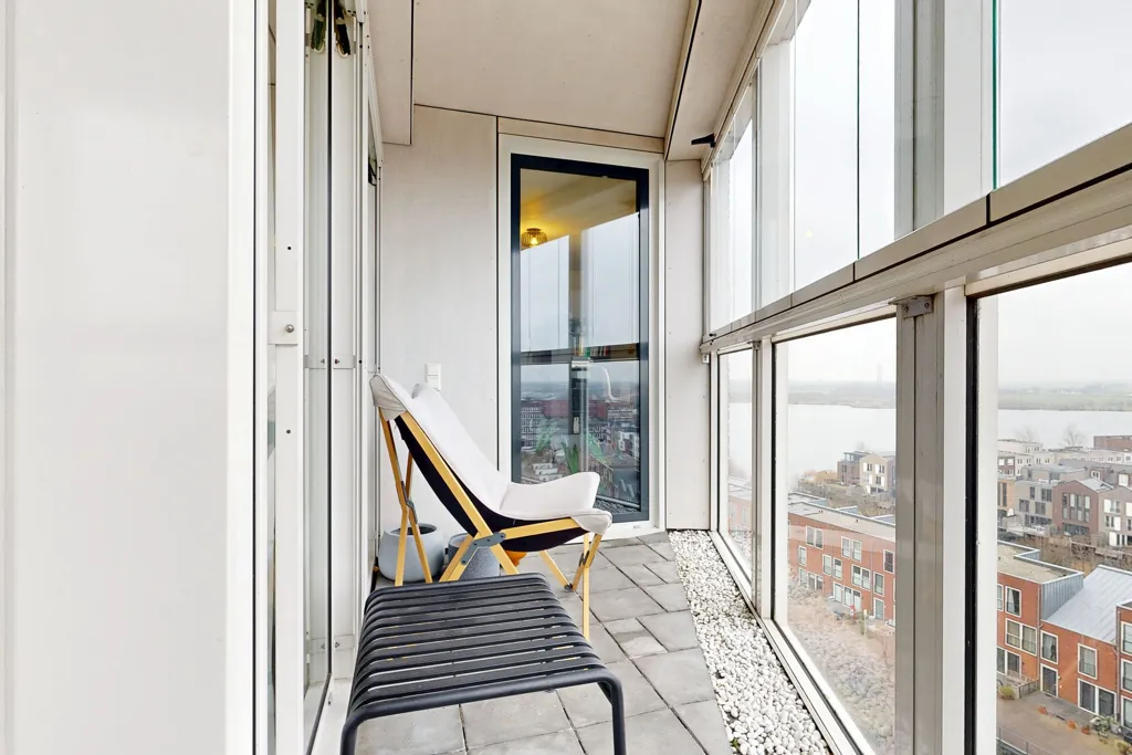 Balcon - Apartment with Panoramic View in Woerden